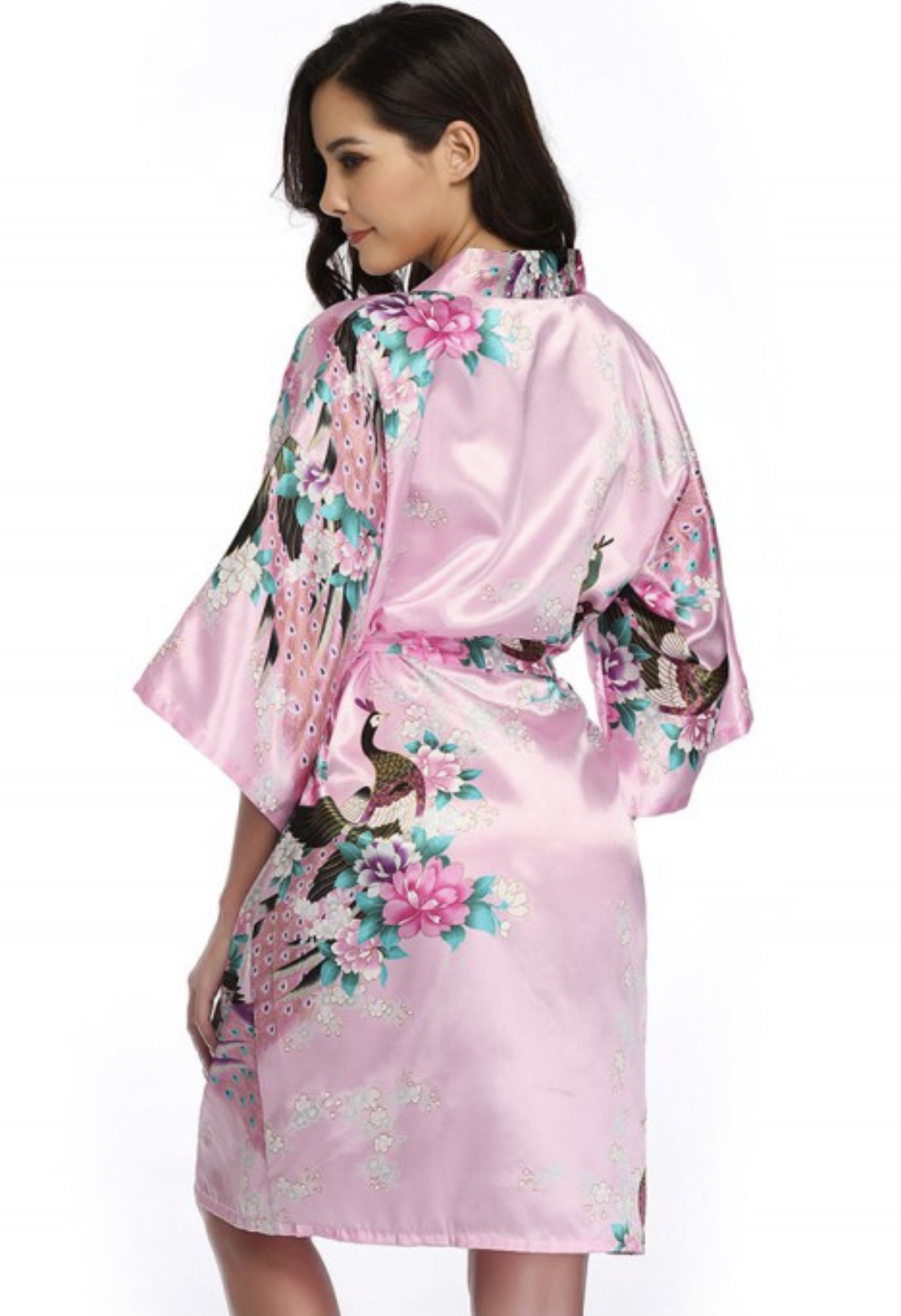 Kimono Satin Robe - Kimmy's Kitty
